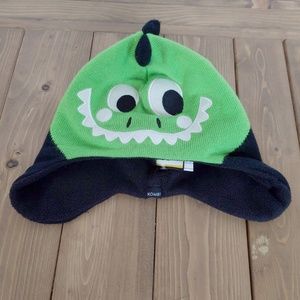 Kombi Imaginary Friends Green Dinosaur Knit Hat Toque